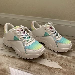 Just Fab, Size 8.5, Platform Sneakers